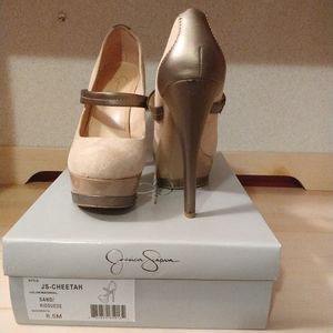 Jessica Simpson "Cheetah" heels